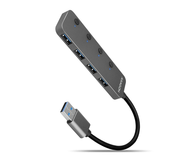 Axagon HUE-MSA SuperSpeed USB-A SWITCH hub w. CHARGING function - 1485467 - zdjęcie